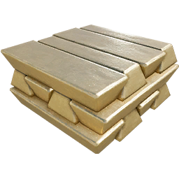 Caterium Ingot Satisfactory item icon
