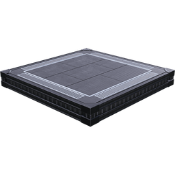 Foundation (1 m) Satisfactory building icon