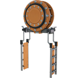 Stackable Pipeline Support Satisfactory building icon