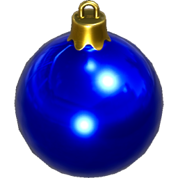 Blue FICSMAS Ornament Satisfactory item icon